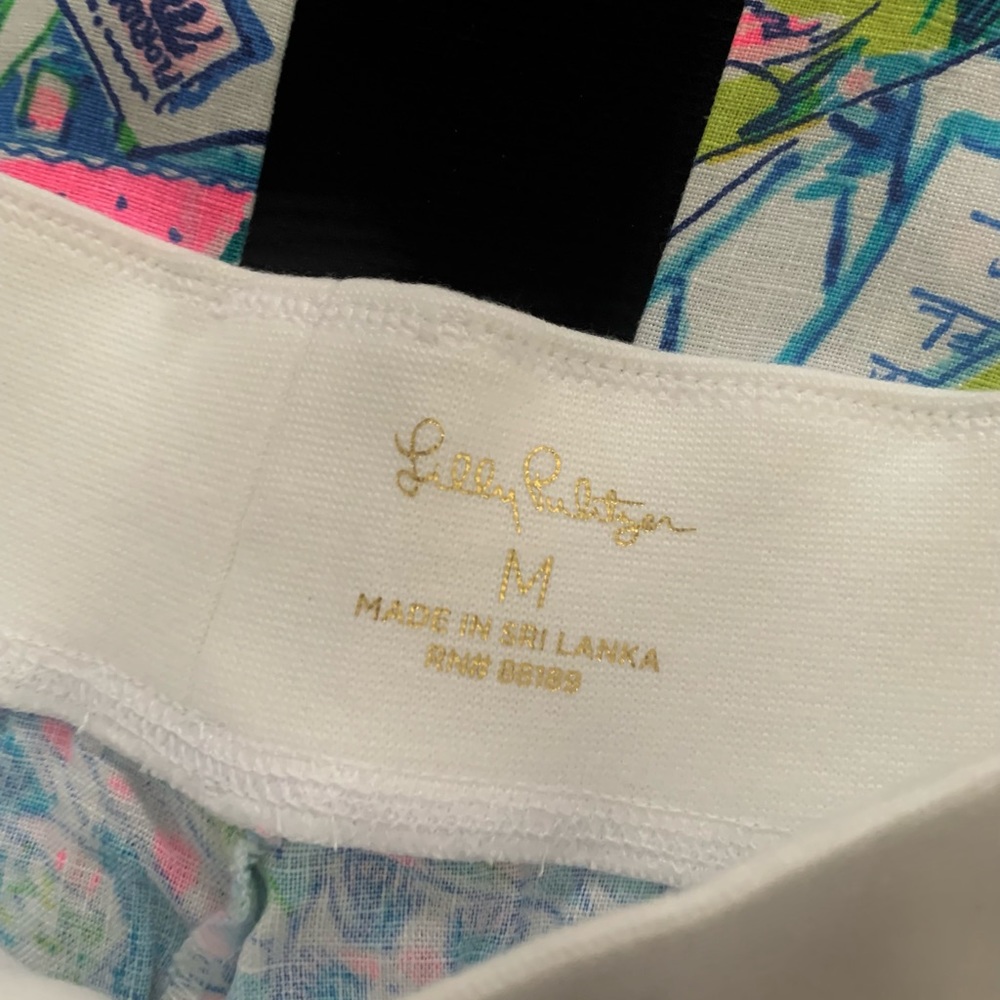 Lilly Pulitzer MEDIUM  Palazzo Beach Pants NWT - Picture 3 of 9